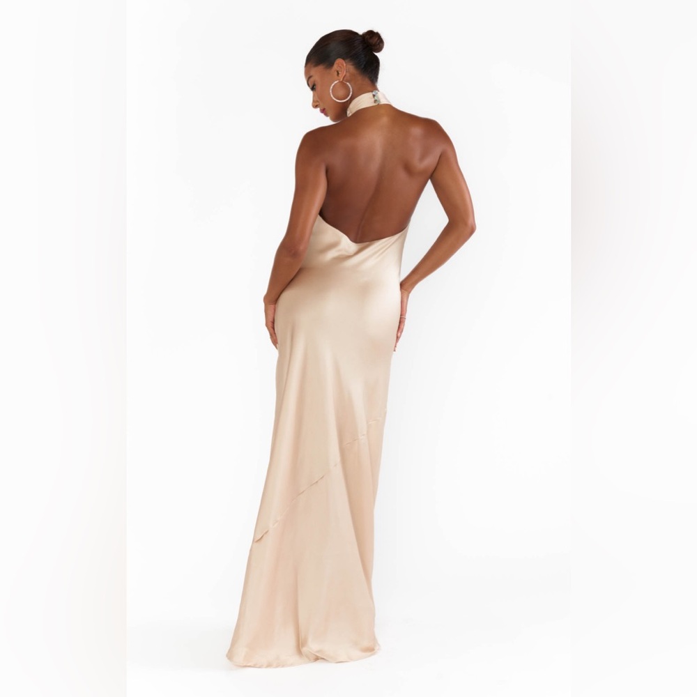 NWOT Show Me Your Mumu Jasmine Halter Maxi Dress - Picture 4 of 12